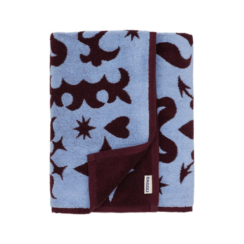 Baggu Bath Towel, Western Cut-Outs
