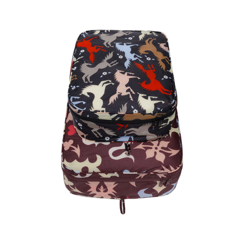 Baggu Large Packing Cube Set, Western Cut-Outs