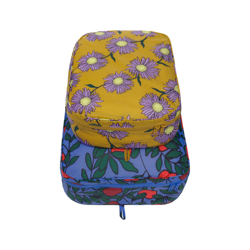 Baggu Packing Cube Set, Night Orchard