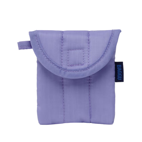 Baggu Puffy Earbuds Case, Wisteria