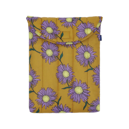 Baggu Puffy 13/14 inch Laptop Sleeve, Daisy Chain