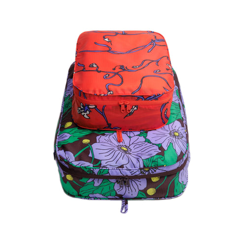 Baggu Large Packing Cube Set, Poppy Mix