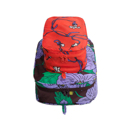 Baggu Packing Cube Set, Poppy Mix