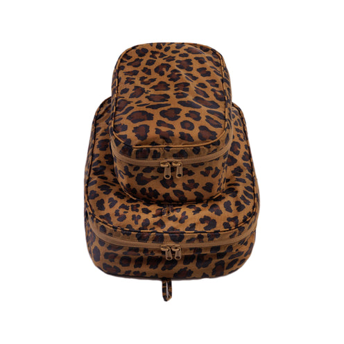 Baggu Packing Cube Set, Leopard