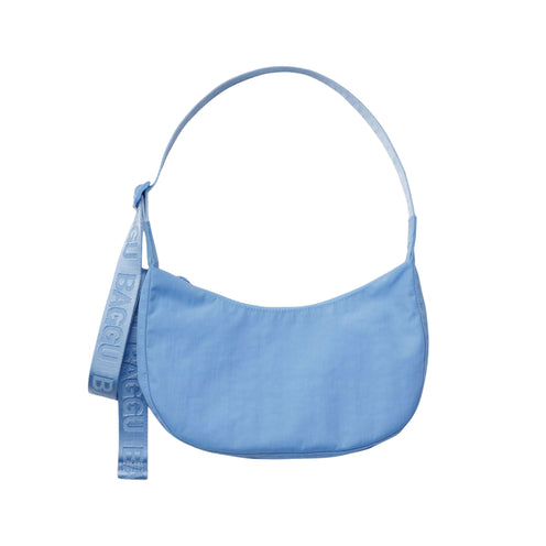 Baggu Small Nylon Crescent Bag, Piscine