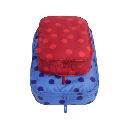Baggu Large Packing Cube Set, Polka Dot Mix