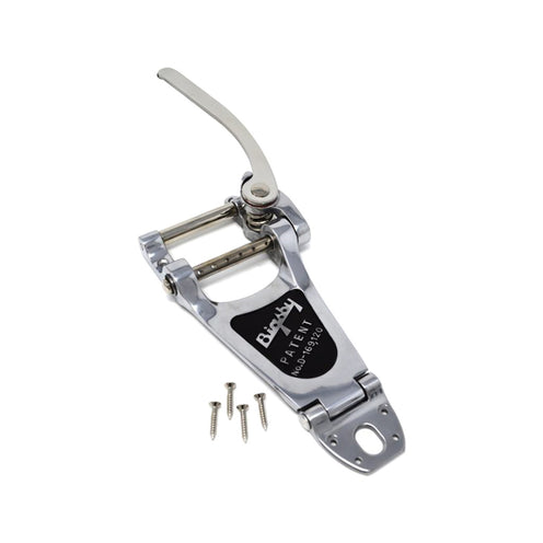 Bigsby Tailpiece B7 String-Through, Polished Aluminium