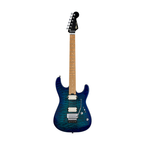 Charvel Pro-Mod San Dimas Style 1 HH Floyd Rose Electric Guitar, Maple FB, Chlorine Burst