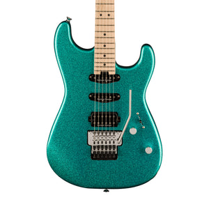 Charvel Pro-Mod San Dimas Style 1 HSS FR Electric Guitar, Aqua Flake