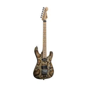 Charvel Warren Demartini Signature Pro-Mod Snake Electric Guitar, Maple FB, Snakeskin