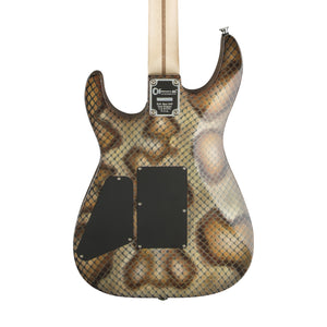 Charvel Warren Demartini Signature Pro-Mod Snake Electric Guitar, Maple FB, Snakeskin