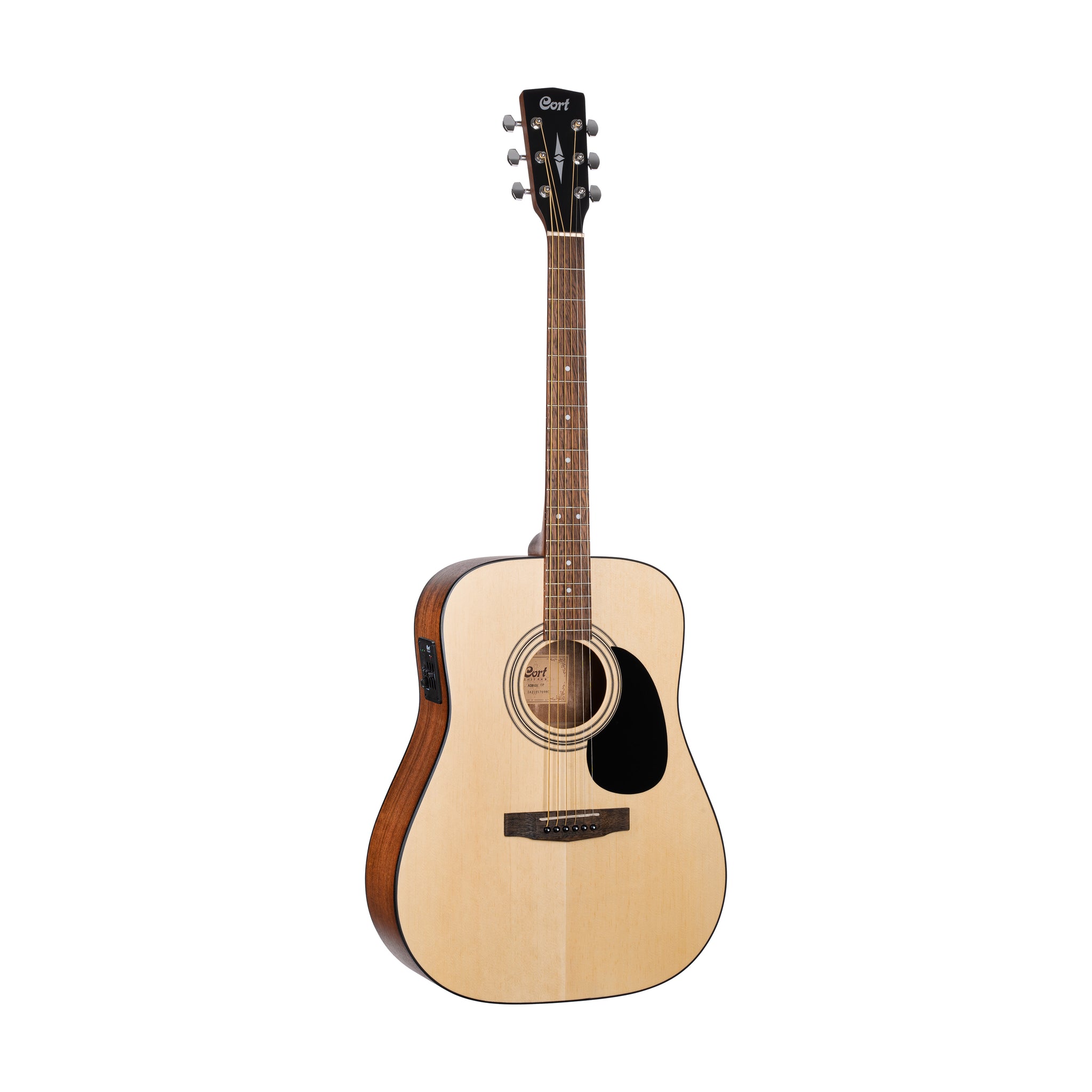 Cort AD810E-OP Acoustic Guitar w/Bag, Open Pore