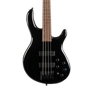Cort C4 Deluxe Electric Bass Guitar, Black
