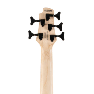 Cort C5 Deluxe Electric Bass Guitar, Black