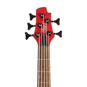 Cort C5 Deluxe Electric Bass Guitar, Candy Red