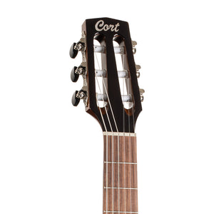Cort Sunset Nylectric II Classical Guitar w/Bag, Black