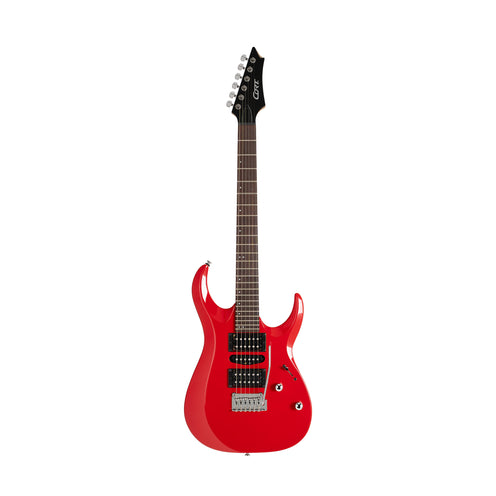 Cort X200 Electric Guitar, Candy Red