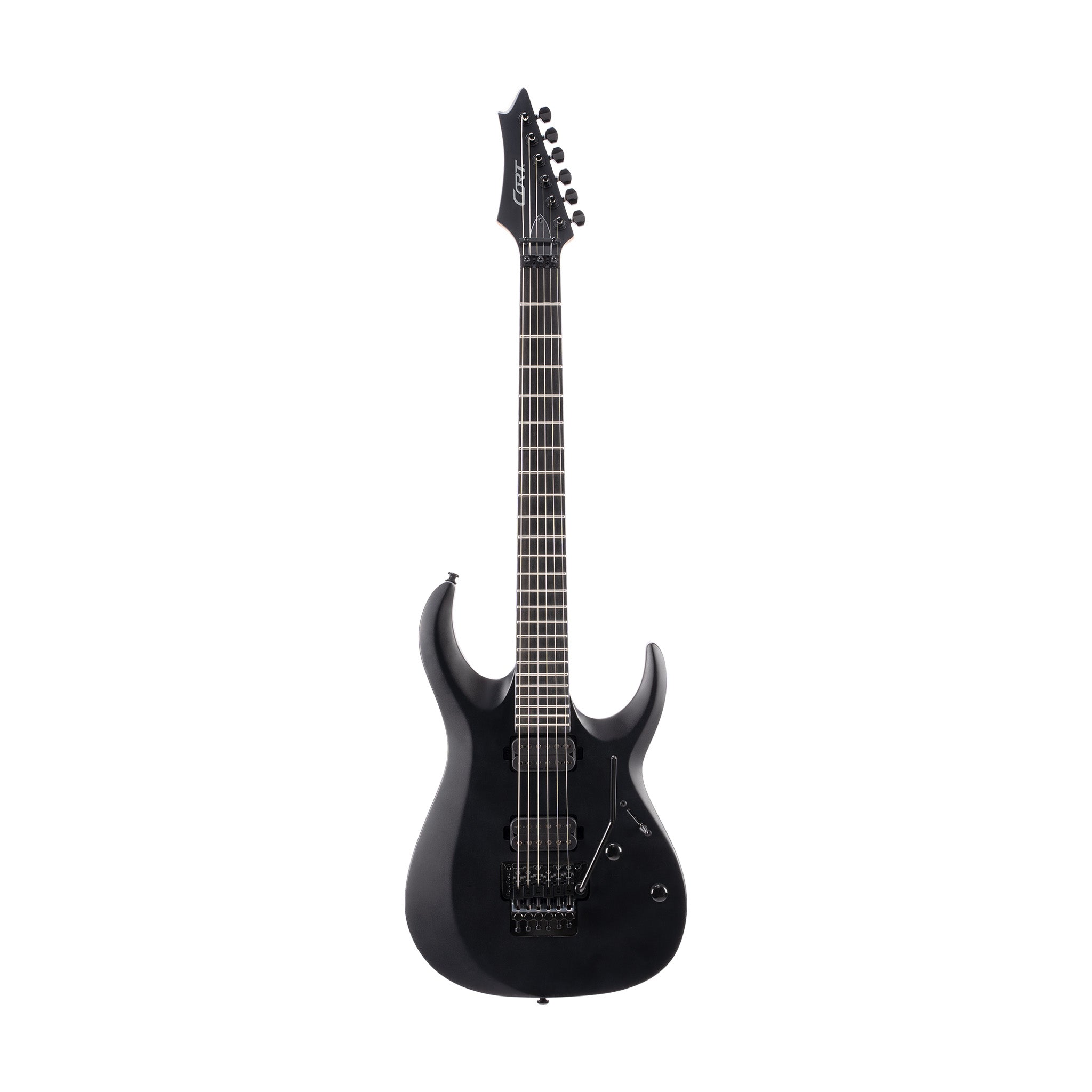 Cort X500-Menace Electric Guitar, Black Satin