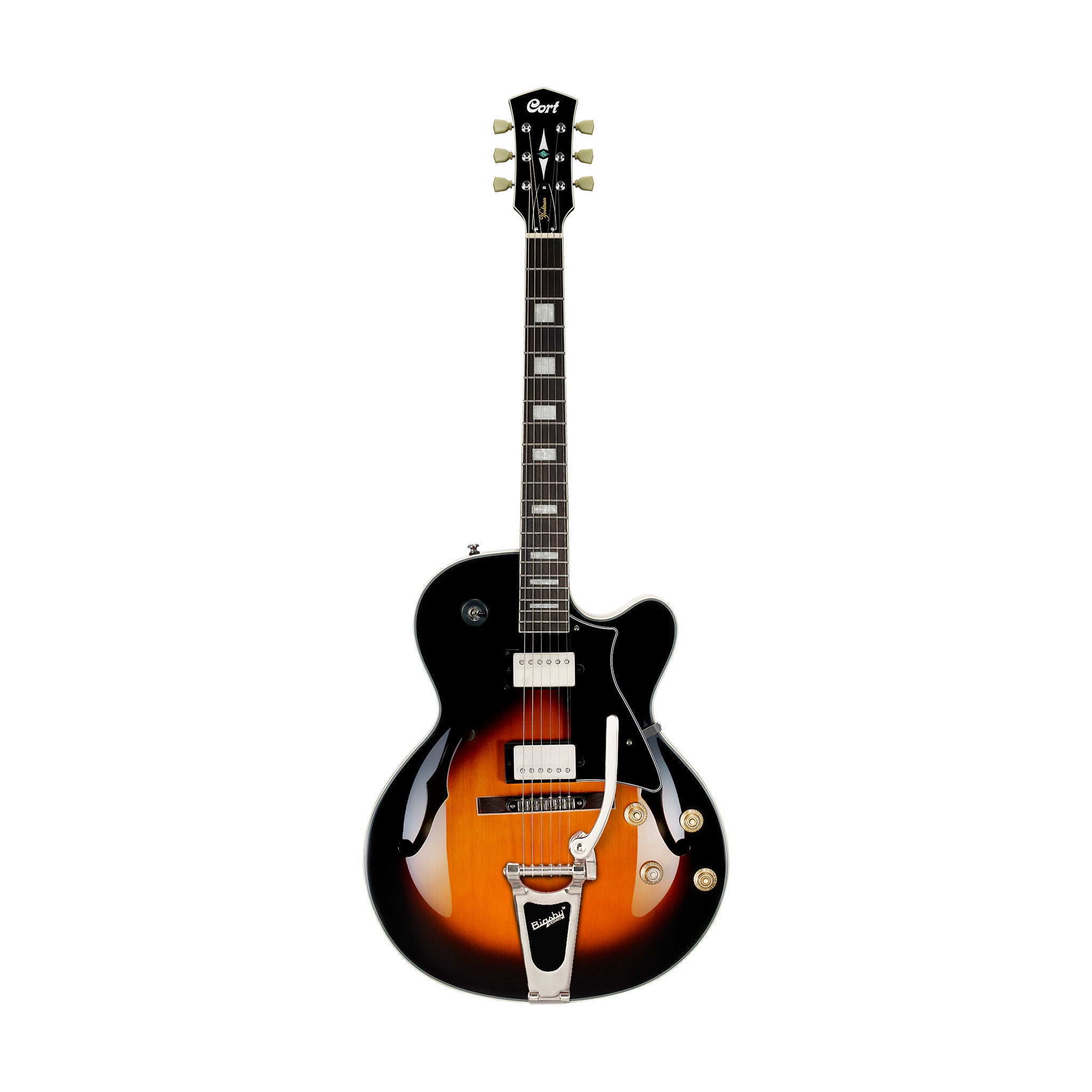 Cort Yorktown-BV TAB Electric Guitar w/Bag, Tobacco Burst