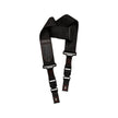 DiMarzio DD2200JPBKRD John Petrucci Nylon ClipLock Quick Release Guitar Strap, Black w/Red Thread