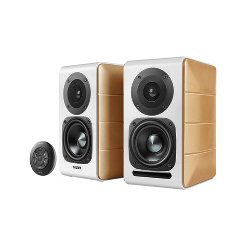 Edifier S880DB Hi-Res Audio Bluetooth Bookshelf Speakers, 88W, White