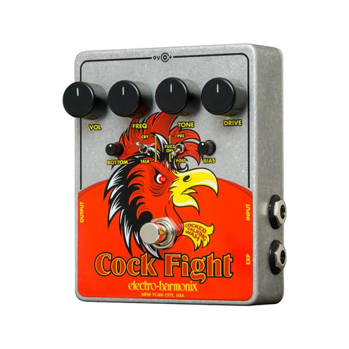 Electro-Harmonix Cock Fight Cocked Talking Wah and Fuzz Guitar Pedal