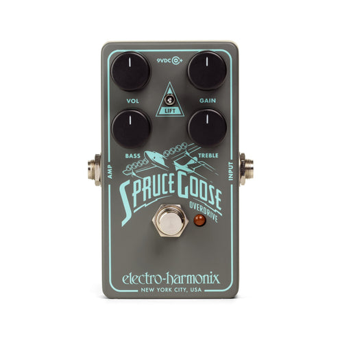 Electro-Harmonix Spruce Goose Overdrive Effects Guitar Pedal