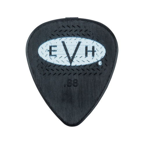 EVH Signature Series 0.88mm Guitar Picks, 6-Pack, Black/White