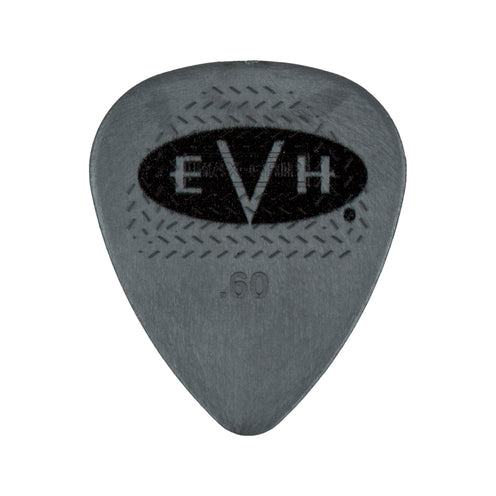 EVH Signature Series 0.60mm Guitar Picks, 6-Pack, Gray/Black