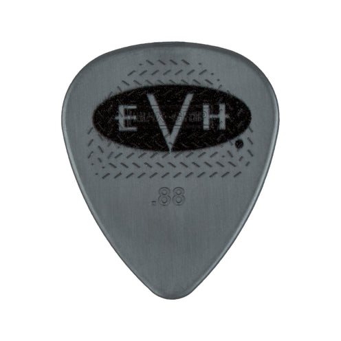 EVH Signature Series 0.88mm Guitar Picks, 6-Pack, Gray/Black