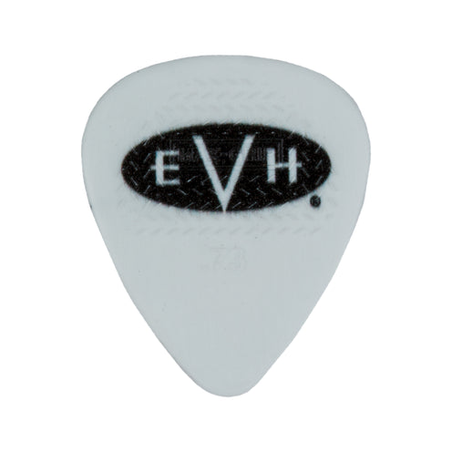 EVH Signature Series 0.73mm Guitar Picks, 6-Pack, White/Black