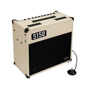 EVH 5150 Iconic 15W 1x10 Guitar Amplifier, Ivory, 230V UK