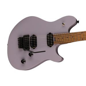 EVH Wolfgang WG Standard Electric Guitar, Baked Maple FB, Battleship Gray