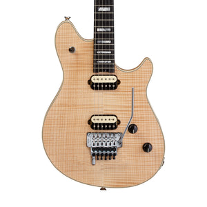 EVH Wolfgang USA Electric Guitar w/ 5A Flame Top, Ebony FB, Natural