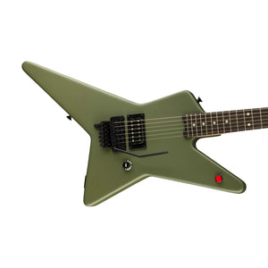 EVH Star Limited Electric Guitar, Ebony FB, Matte Army Drab