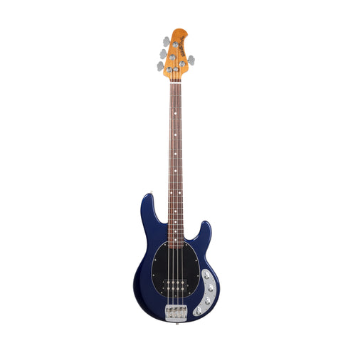 Ernie Ball Music Man StingRay Special Bass Guitar w/Chrome Hardware, Roasted RW FB, Butane Blue