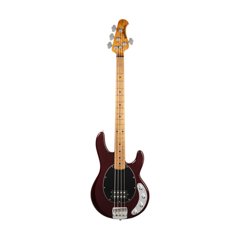 Ernie Ball Music Man StingRay Special Bass Guitar w/Chrome Hardware, Roasted Maple FB, OxBlood