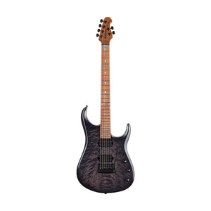 Ernie Ball Music Man John Petrucci JP15 Electric Guitar, Maple FB, Trans Black Burst Quilt