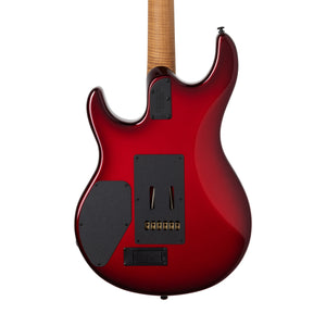 Ernie Ball Music Man Steve Lukather L4 SSS Electric Guitar, RW FB, Redburst