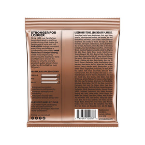 Ernie Ball Paradigm Light Phosphor Bronze Acoustic Guitar Strings, 11-52