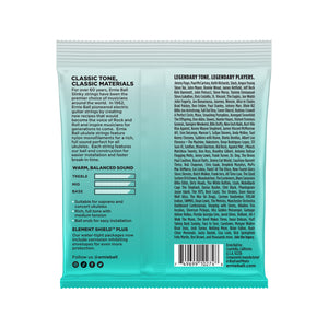 Ernie Ball Concert/Soprano Nylon Ball End Ukulele Strings, Black