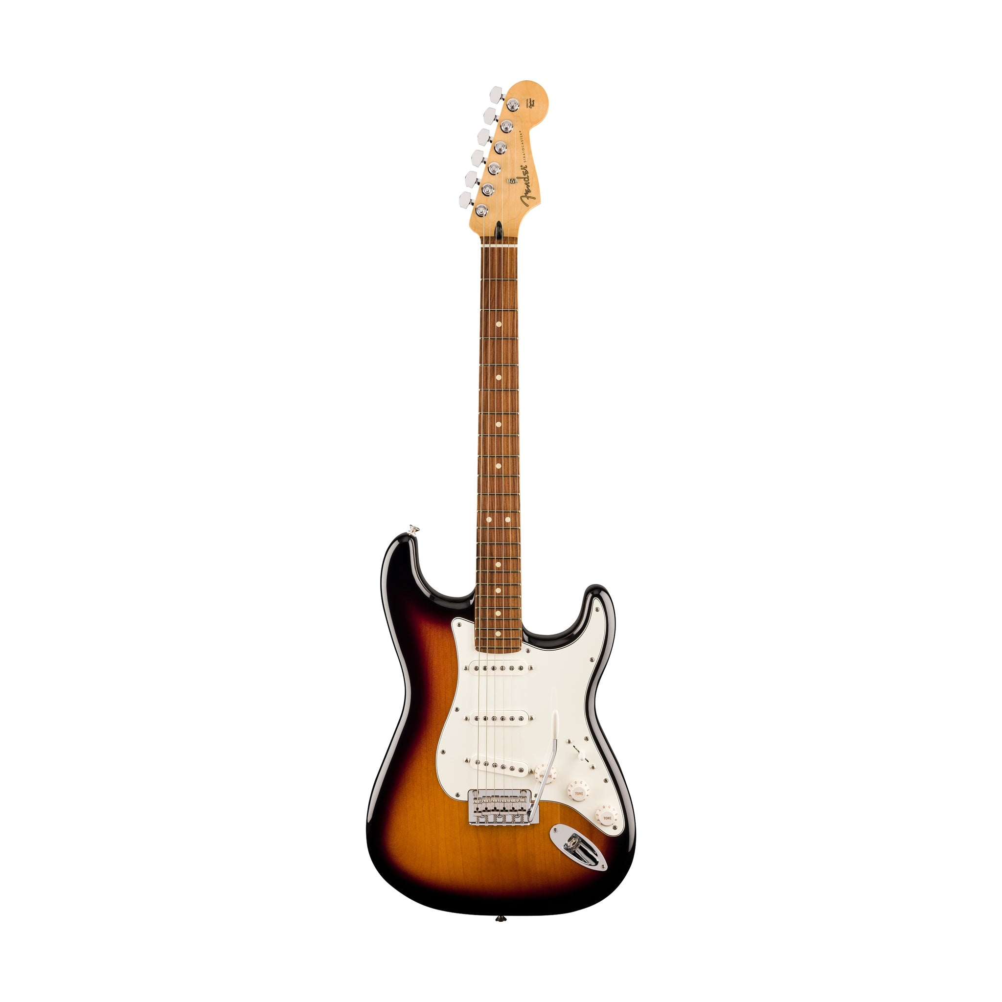 Fender Player Stratocaster Electric Guitar, Pau Ferro FB, Anniversary 2-Tone Sunburst
