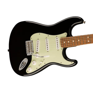 Fender FSR Player Stratocaster Fat 60s Electric Guitar, Roasted PF FB, Black