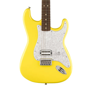 Fender Limited Edition Tom DeLonge Stratocaster Electric Guitar, RW FB, Graffiti Yellow