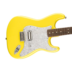 Fender Limited Edition Tom DeLonge Stratocaster Electric Guitar, RW FB, Graffiti Yellow