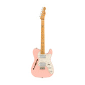 Fender Limited Edition Vintera 70s Telecaster Thinline Electric Guitar, Shell Pink (B-Stock)