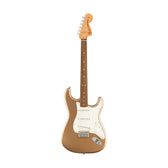 Fender Limited Edition Vintera 70s Stratocaster Hardtail Electric Guitar, PF FB, Firemist Gold
