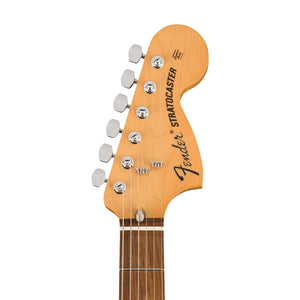 Fender Limited Edition Vintera 70s Stratocaster Hardtail Electric Guitar, PF FB, Firemist Gold