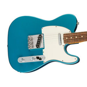 Fender Limited Edition Vintera 70s Telecaster Electric Guitar, PF FB, Lake Placid Blue