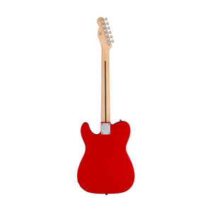 Squier Sonic Telecaster Electric Guitar w/Black Pickguard, Laurel FB, Torino Red